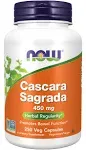 NOW
           Cascara Sagrada -- 450 mg - 250 VegCaps
        
        
        
        
        
          
          SKU #: 733739046239
          
            Shipping Weight:
              0.42 lb
            
          
          
            Serv