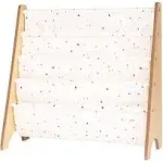 3 Sprouts Recycled Book Rack in Cream Terrazzo | 100% Recycled