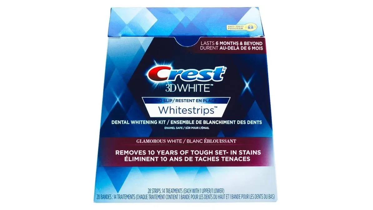 Crest 3D Whitestrips Glamorous White Teeth Whitening Kit