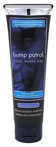 Bump Patrol Cool Shave Gel - 4 oz tube