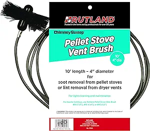 Rutland 4 in. Pellet Stove/Dryer Vent Brush