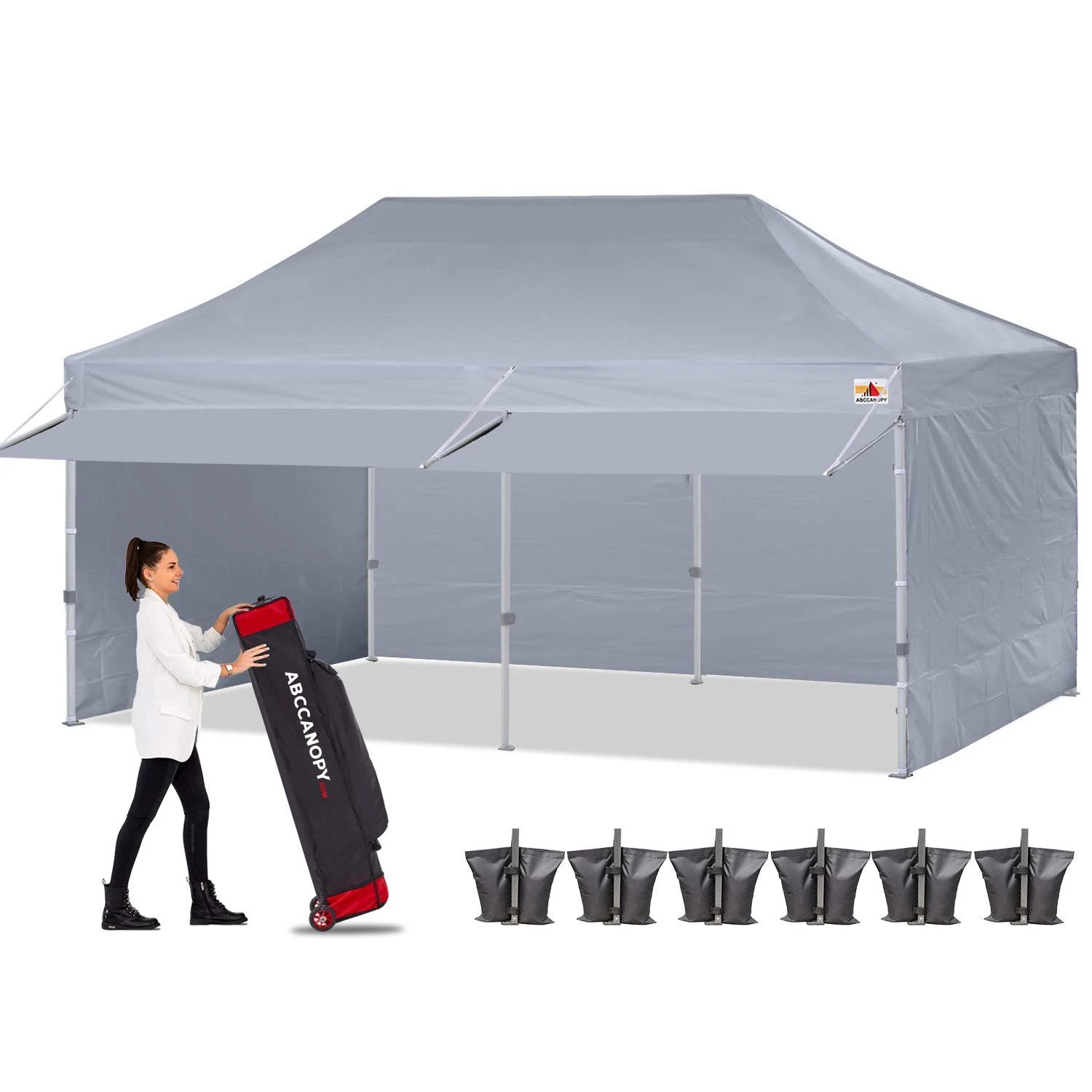 ABCCANOPY EZ Pop Up Canopy Tent 10x20