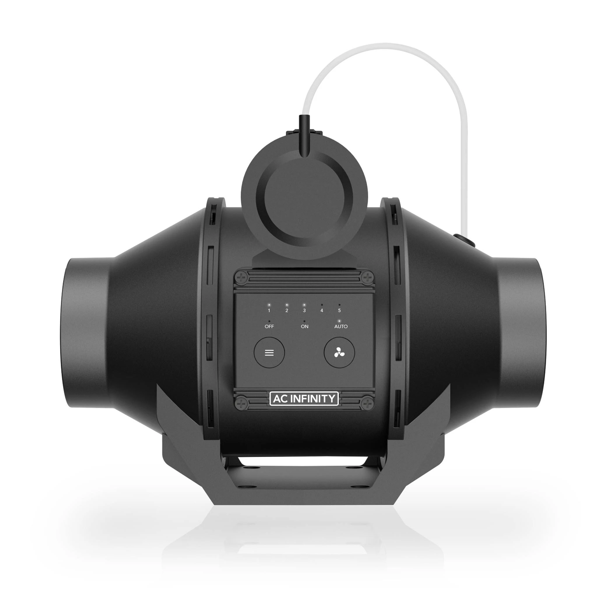 AUTOMATIC BOOSTER DUCT FAN, INLINE FAN WITH PRESSURE SWITCH, 4-INCH