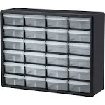 Akro-Mils 10124 24-Drawer Plastic Drawer Storage Cabinet for Garage Organization