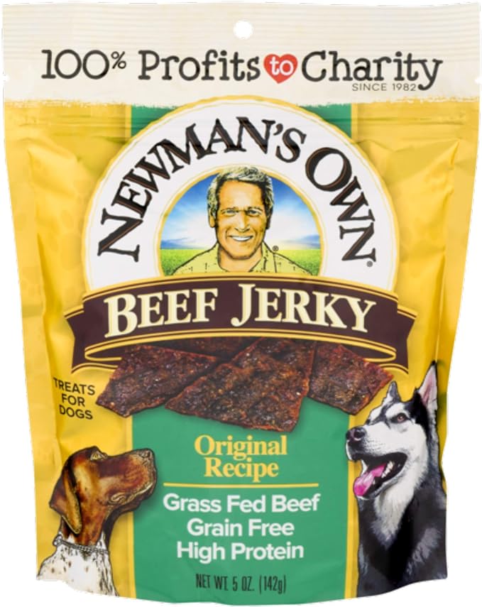 Newman's Own Jerky Treats for Dogs, 5-oz. (Pack of 6)