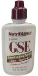 NutriBiotic, Vegan GSE Grapefruit Seed Extract, Liquid Concentrate, 4 fl oz (118 ml)