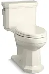 Kohler Kathryn Comfort Height One-Piece Elongated Biscuit Toilet with AquaPiston Technology 1.28 GPF - K-3940-96