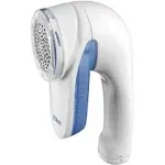 Conair Fabric Shaver and Lint Remover, Battery Operated Portable Fabric Shaver, White