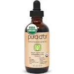 Pura D'or Professional Organic Vitamin E Oil Anti Aging - 4 fl oz / 118 ml