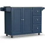 Homestyles Dolly Madison Green Kitchen Cart