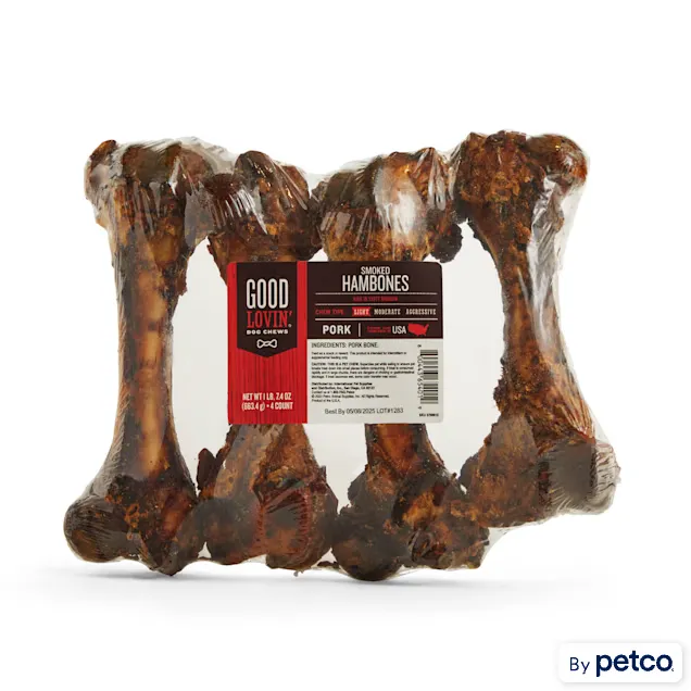 Good Lovin' Maple Smoked Hambone Dog Chew (23.4 oz) | Petco