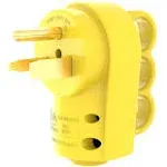 RVGUARD NEMA 6-30P/6-50P Plug, 30/50 Amp 250 Volt male Plug, 6-30P/6-50P Welder Replacement Plug, ETL Listed