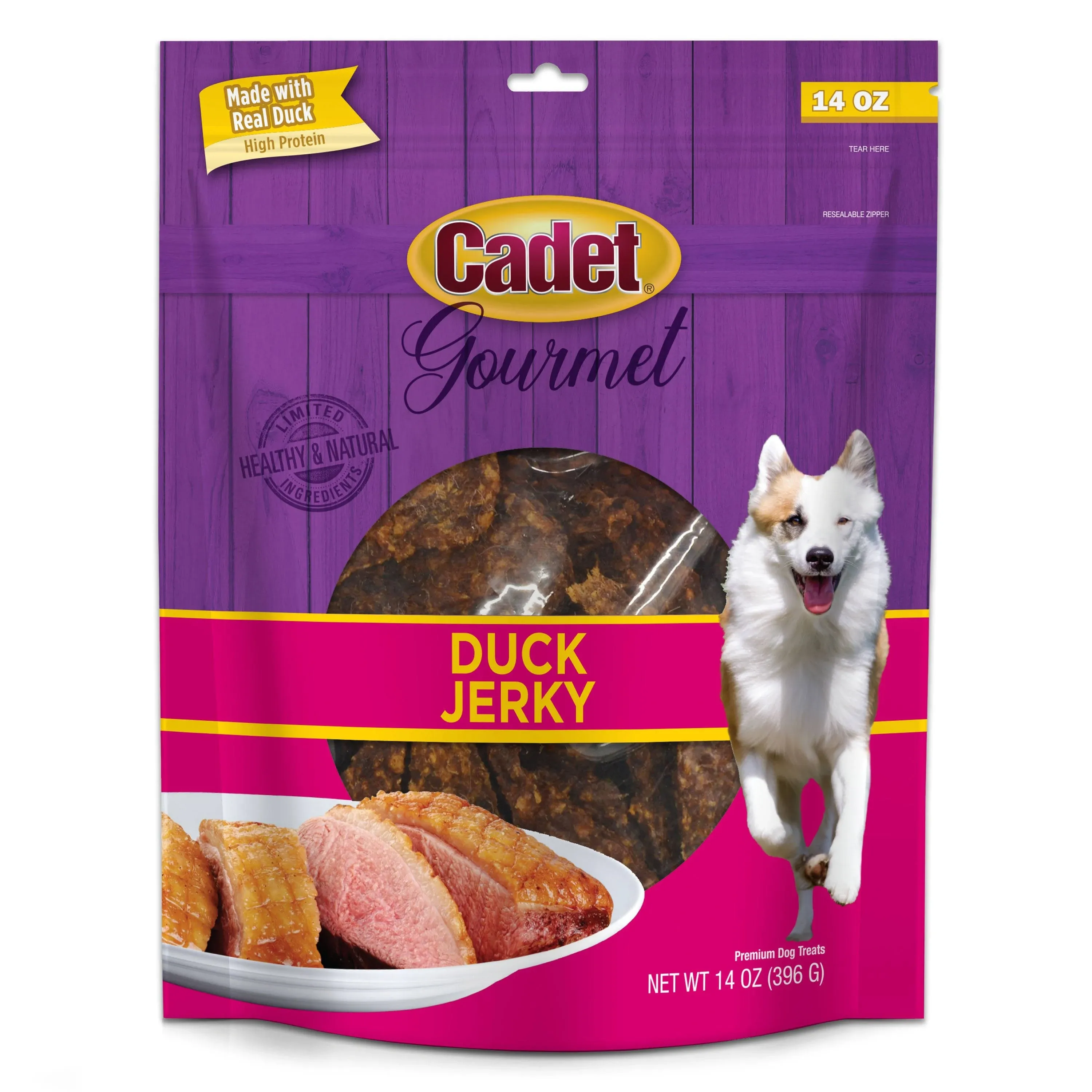 Cadet Gourmet Duck Jerky 14 oz.