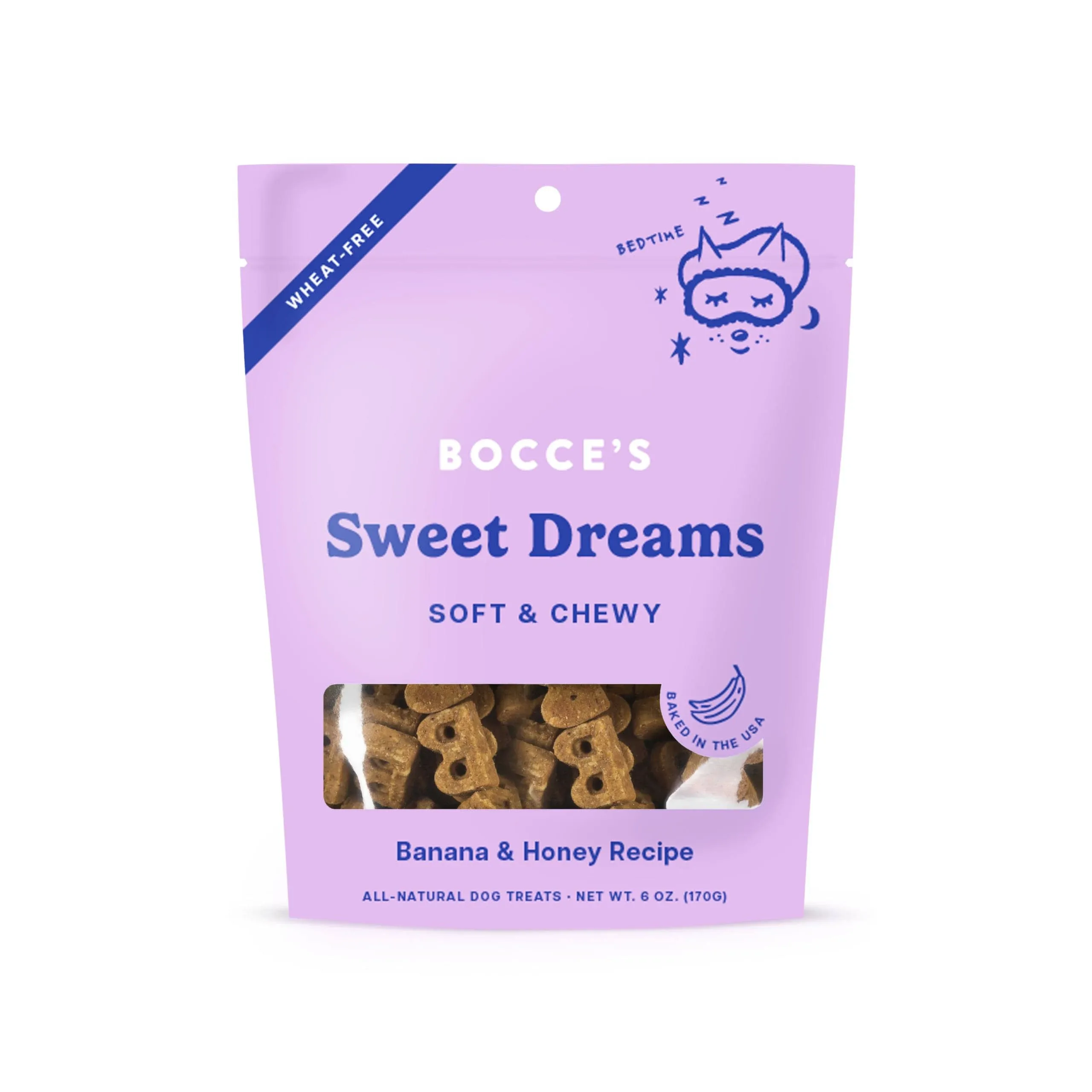 Bocce's Bakery Sweet Dreams Soft & Chewy Dog Treats - 6-oz