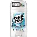 Mennen Speed Stick Clear Solid Deodorant, Ocean Surf - 3 oz stick