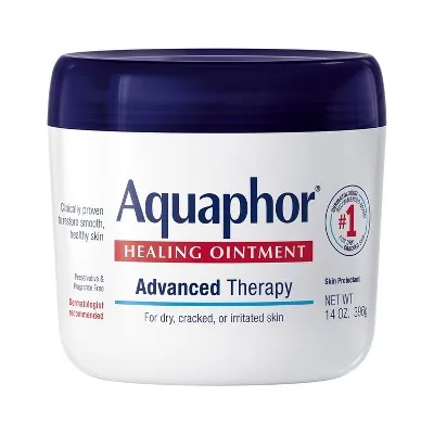Aquaphor Healing Ointment Advanced Therapy Skin Protectant, 14 Oz Jar