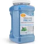 SPA REDI - Detox Foot Soak Pedicure and Bath Fine Salt, Mint and Eucalyptus, 128 Oz - Made with Dead Sea Salts, Argan Oil, Coconut Oil, and Essential Oil - Hydrates, Softens and Moisturizes