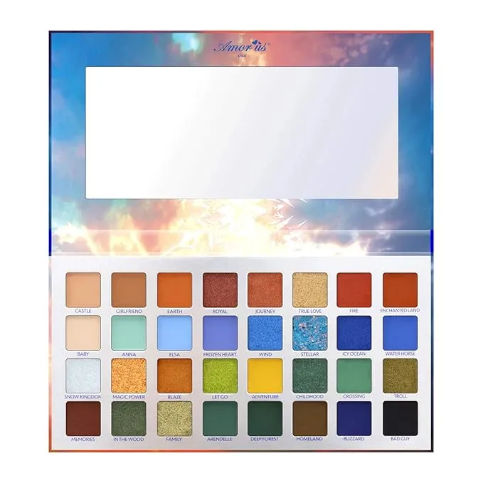 Amor US Snow Queen - Pressed Pigment Palette