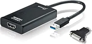 j5create USB 3.0 to HDMI/DVI Display Adapter JUA350