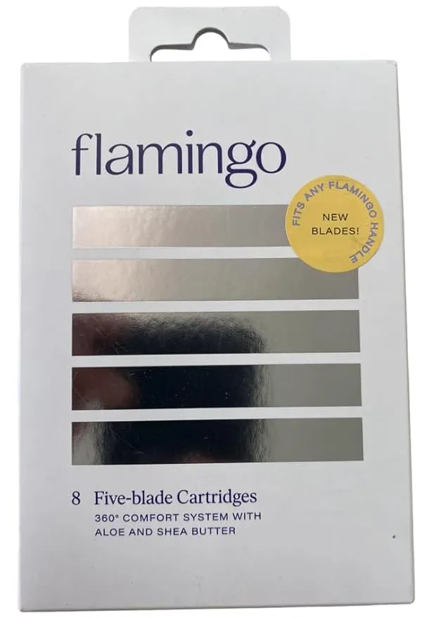 Flamingo Womens 5-Blade Razor Blade Refills, 8 ct | CVS