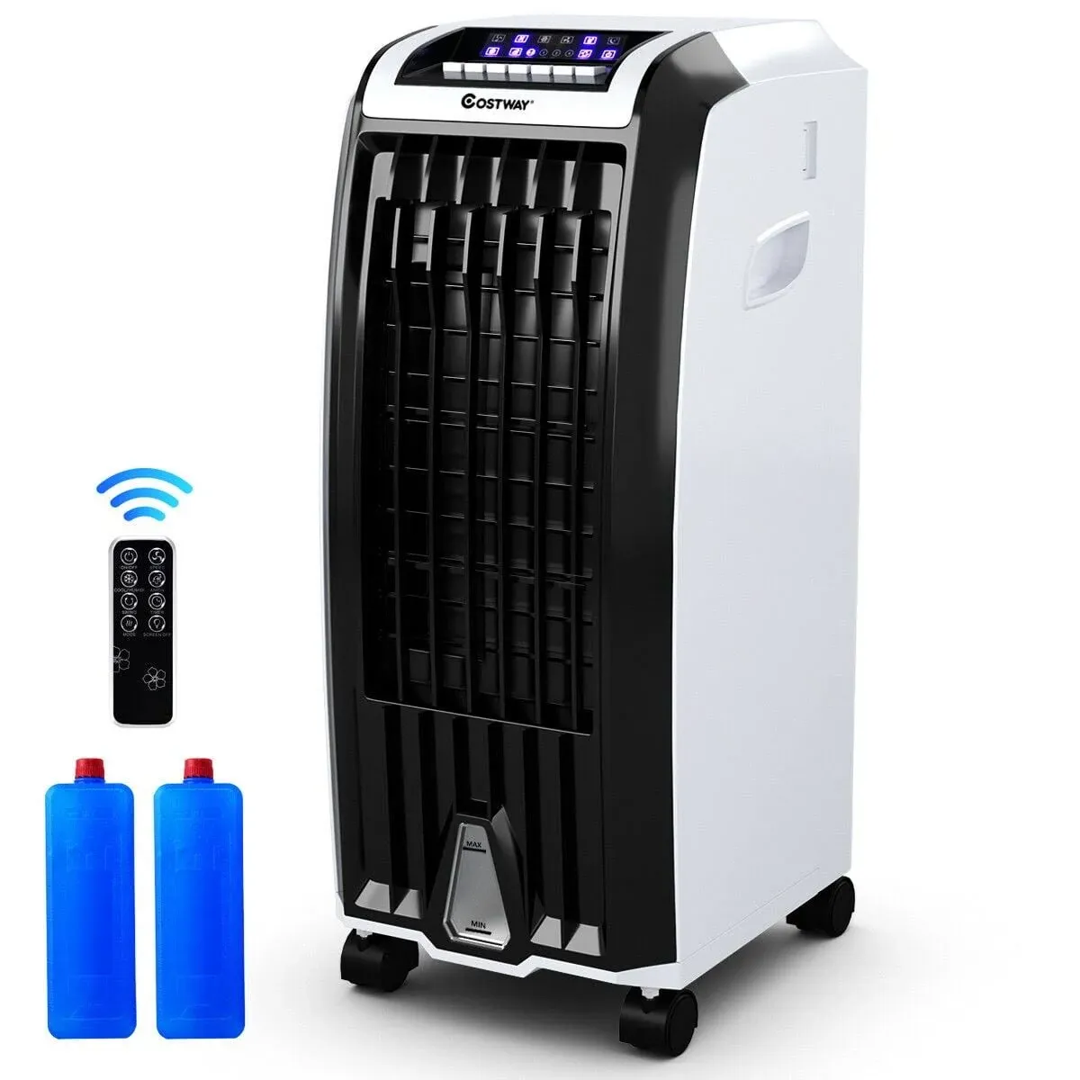 Enfriador De Aire Acondicionado Portatil Para Cuartos Sala Con Control Remoto 
