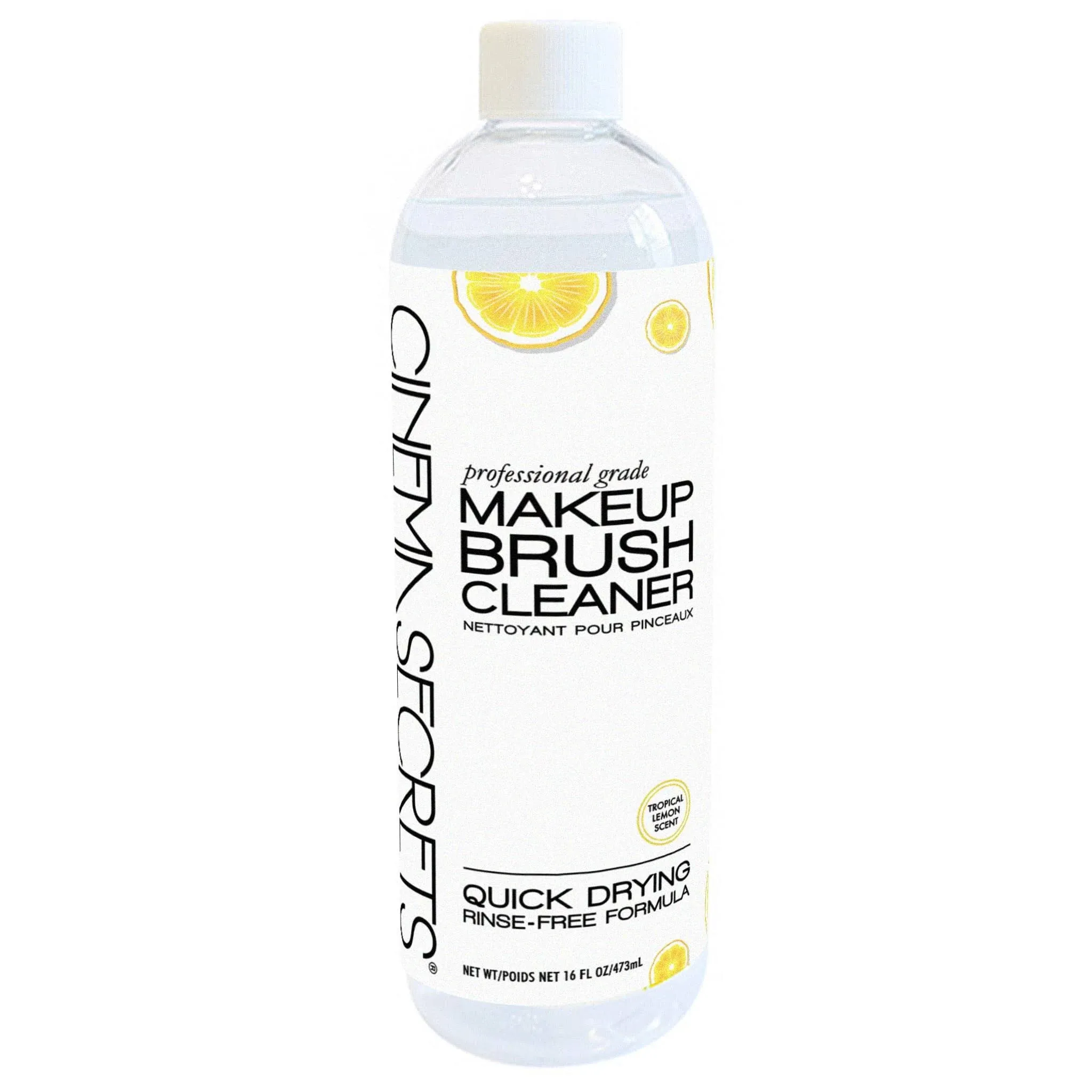 Cinema Secrets Makeup Brush Cleaner 16 fl oz, Lemon