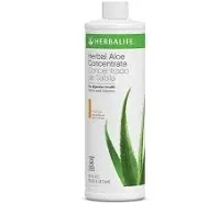 Aloe Vera Herbal Concentrate in Mango Flavor Pint 16 FL OZ Supports Healthy Digestion