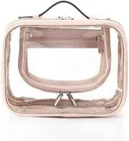 H-FMUTU TSA Approved Clear Travel Toiletry Bag