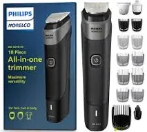 Norelco Philips Multigroom Series 5000 18 Piece