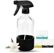 LIQVAL 16oz Empty Glass Spray Bottle