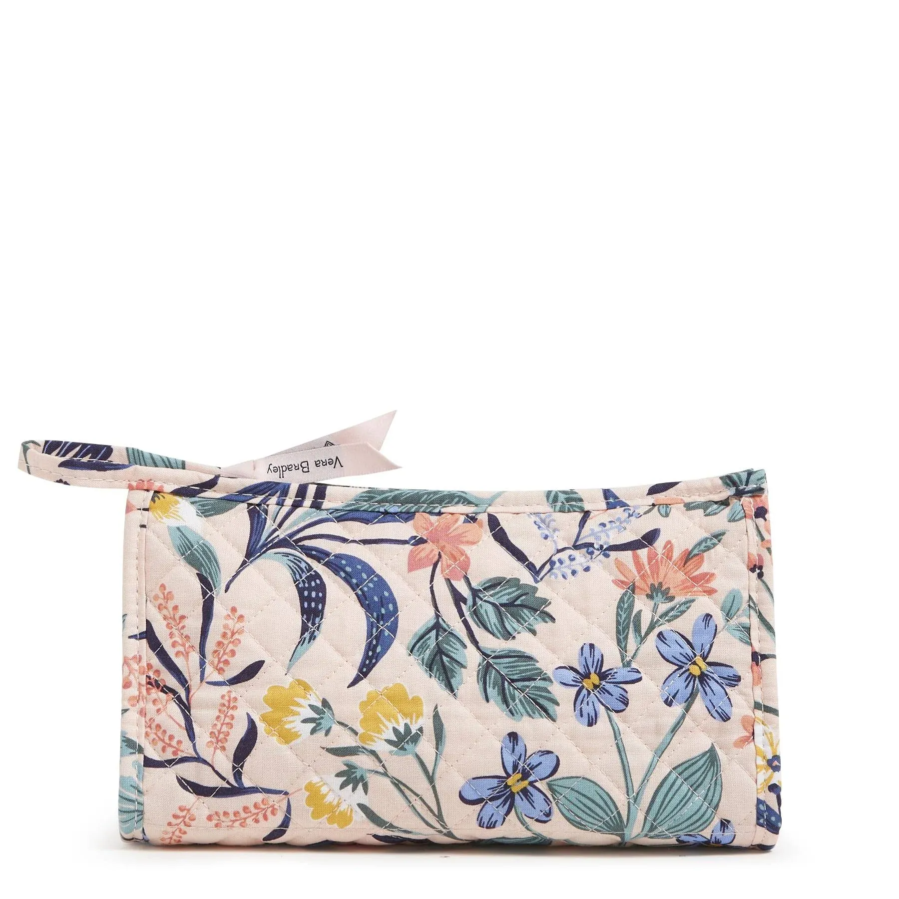 Vera Bradley : Trapeze Cosmetic Bag in Paradise Coral