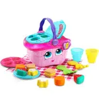 LeapFrog Shapes and Sharing Picnic Basket, Pink