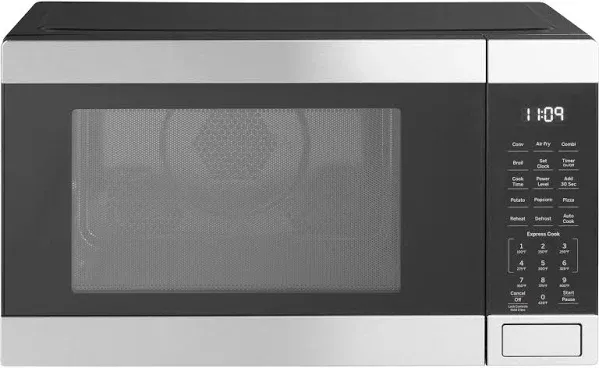 GE 1-cu ft 1050-Watt Countertop Convection Microwave (Stainless Steel)