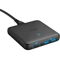 Anker USB C Charger 543 PIQ 3.0 & GaN 4-Port Slim Fast Wall Charger