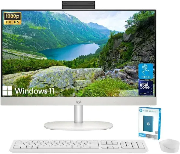 HP All-in-One Desktop Computer 27"
