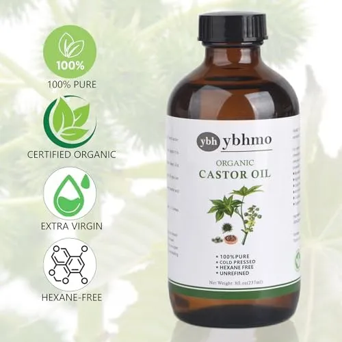 YBHMO Organic Castor Oil