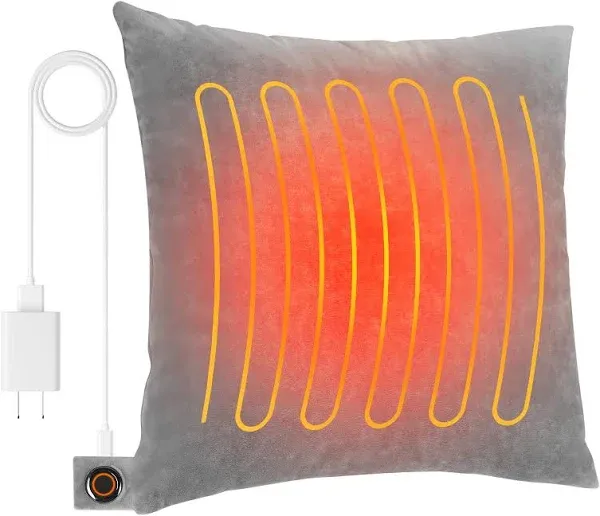 Lagriner Heated Pillow for Lumbar Support