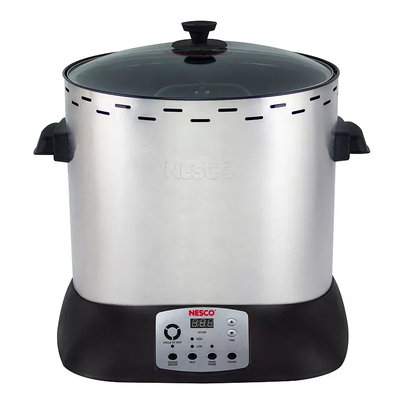 Nesco Upright Turkey Roaster, Silver