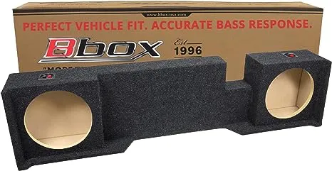 Atrend Bbox A372-10CP Dual 10 Inch Sealed Subwoofer Enclosure - Fits 04-08 Ford F150 Super Crew/Super Cab