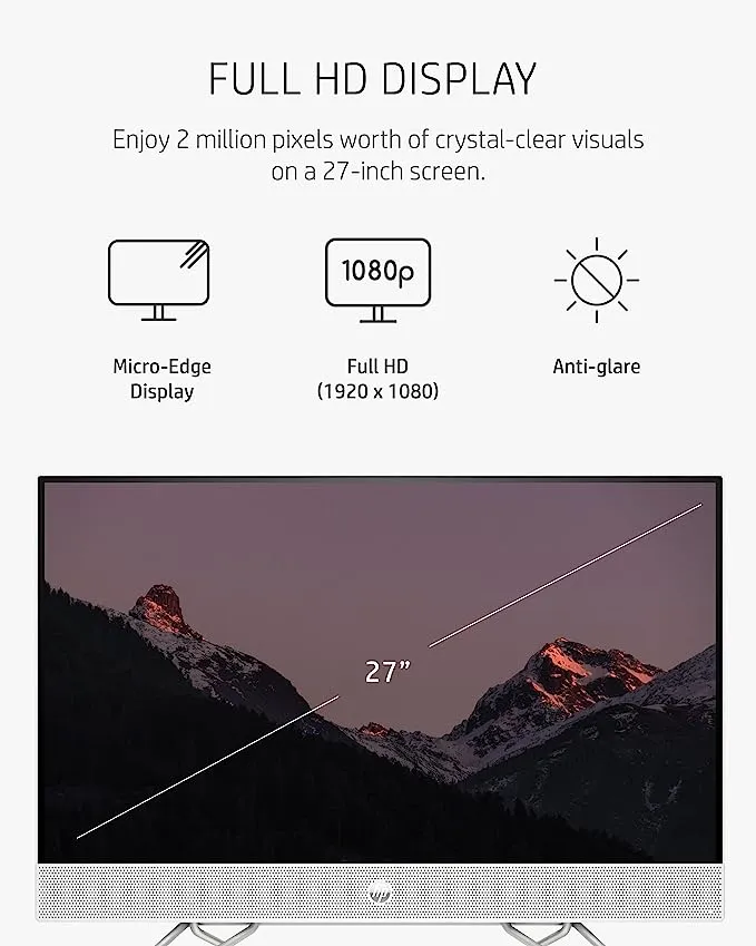 HP All-in-One Desktop PC 27"