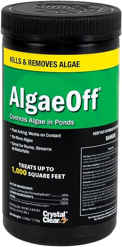 CrystalClear Algae-Off 2.5 lbs