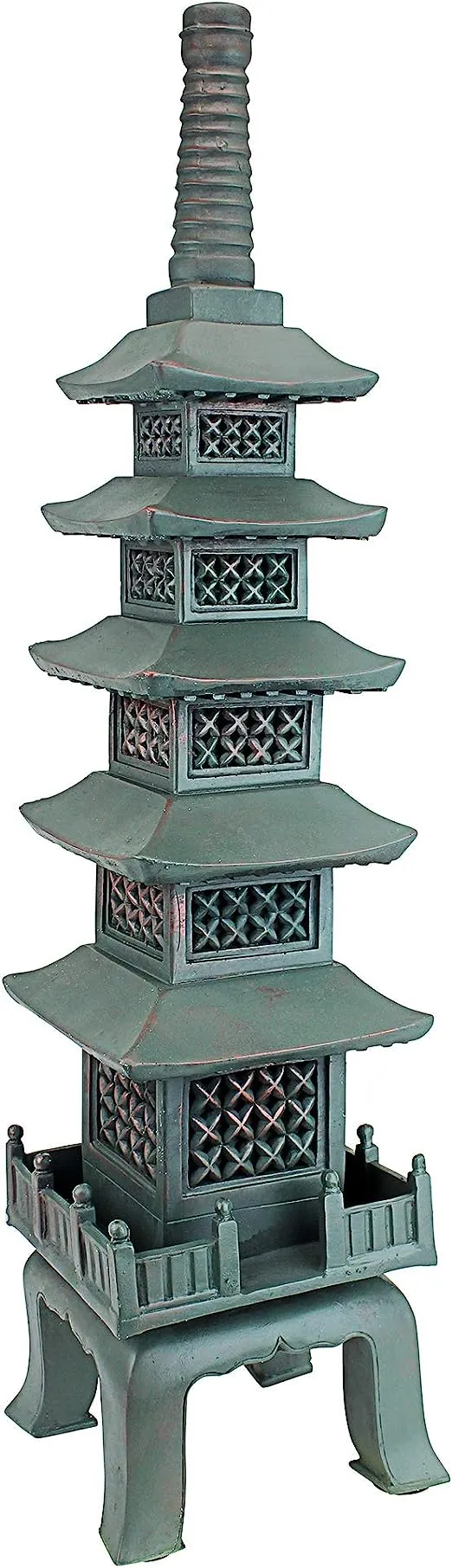 Design Toscano The Nara Temple: Asian Garden Pagoda Sculpture