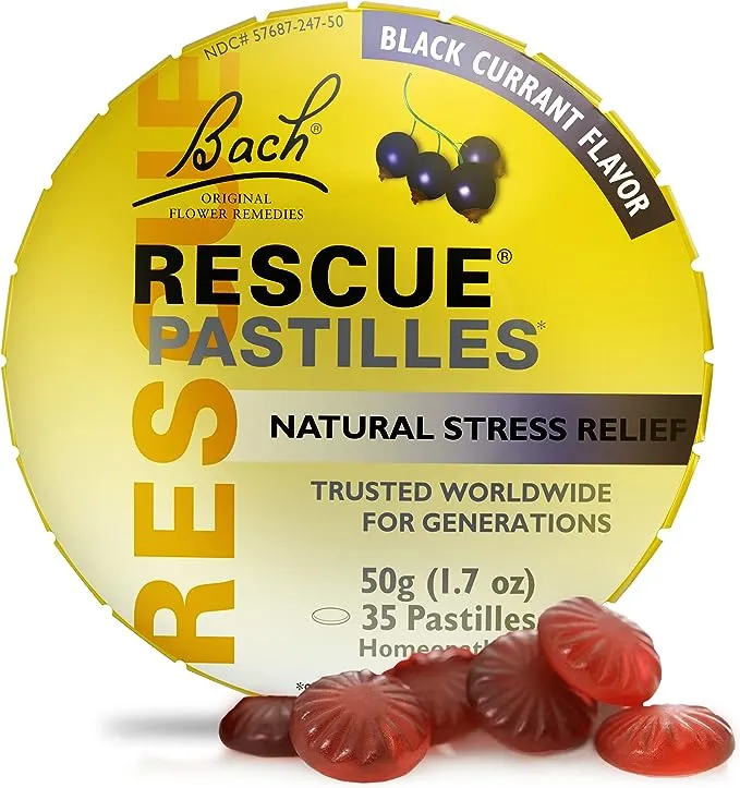 Bach Black Currant Rescue Pastilles