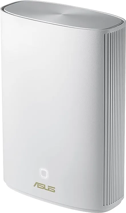 ASUS ZenWiFi AX Hybrid Powerline Mesh WiFi6 System (XP4) 2PK - Whole Home Coverage up to 5,500 Sq.Ft. & 6+ Rooms for Thick Walls, AiMesh, Free Lifetime Security, Easy Setup, HomePlug AV2 MIMO Standard