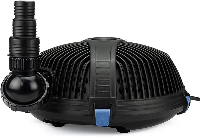 Aquascape AquaForce 1000 Solids Handling Pond Pump, 91011 , Black