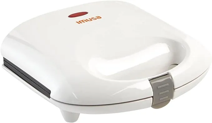 IMUSA USA GAU-80345 2-Slot Electric Nonstick Arepa Maker (760 W) White