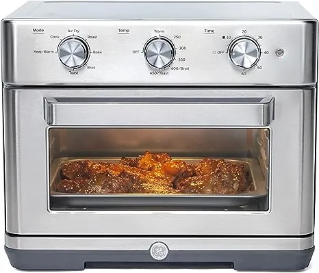 GE Air Fry 6-Slice Stainless Steel Convection Toaster Oven (1500-Watt)GE Air Fry 6-Slice Stainless Steel Convection Toaster Oven (1500-Watt)