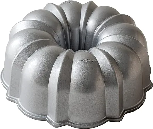 Nordic Ware Original Sparkling Silver Bundt Pan