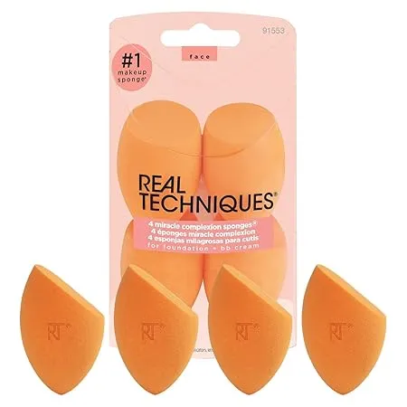 Real Techniques Miracle Complexion Sponge (Pack of 4)