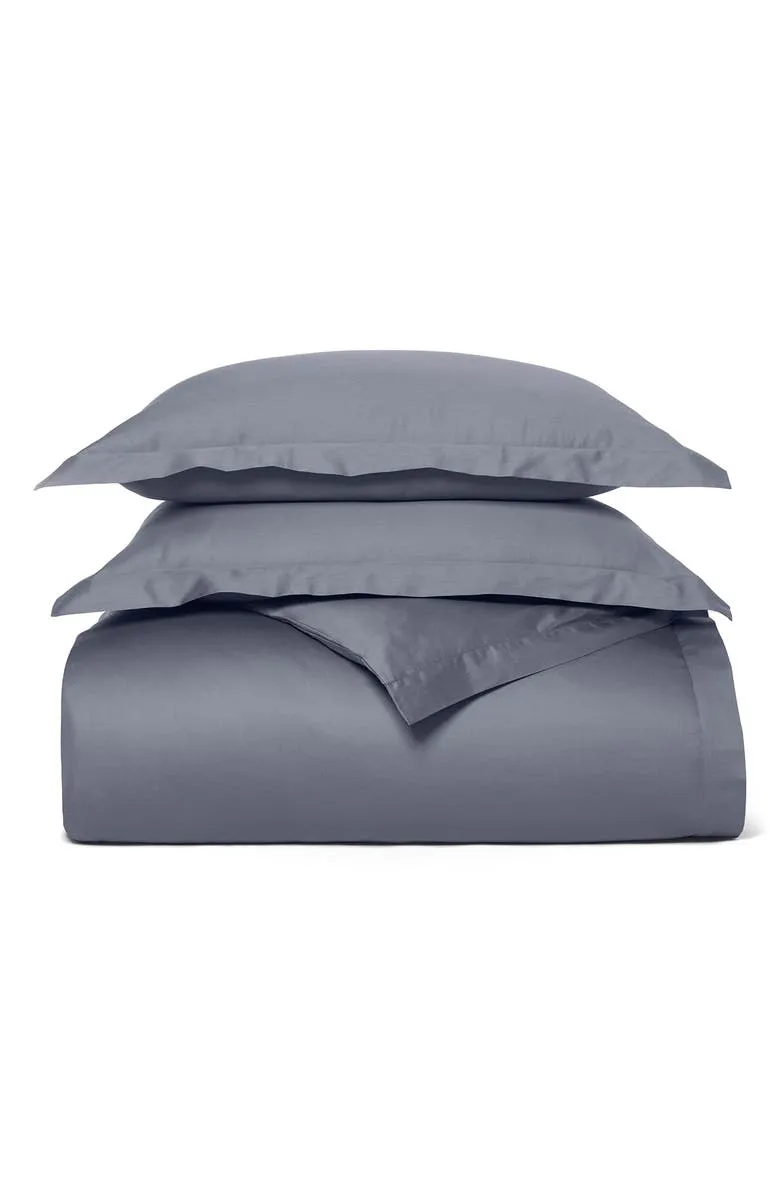 Boll & Branch Percale Hemmed Duvet Set